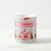 Mug Akita Chien Valentine's Day Kissing Booth (Centre)
