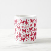 Mug Akita Christmas Design (Centre)