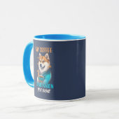 Mug Akita compagnon de café Funny Akita propriétaire (Devant gauche)