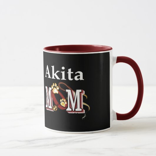 Mug Akita Dog MOM (Droite)