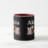 Mug Akita Dog MOM (Centre)
