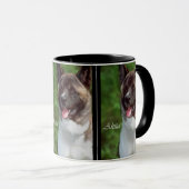 Mug Akita Dons d'Art (Devant droit)