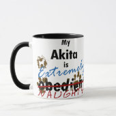 Mug Akita extrêmement vilain (Gauche)
