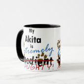 Mug Akita extrêmement vilain (Devant gauche)