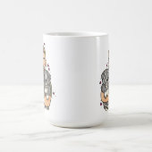Mug Akita Inu Japonais Bringé (Centre)