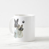 Mug Akita Trio (Devant gauche)