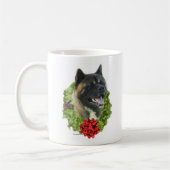 Mug Akita Wreath (Gauche)