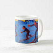 Mug Akseli Gallen-Kallela - Skiers (Devant droit)