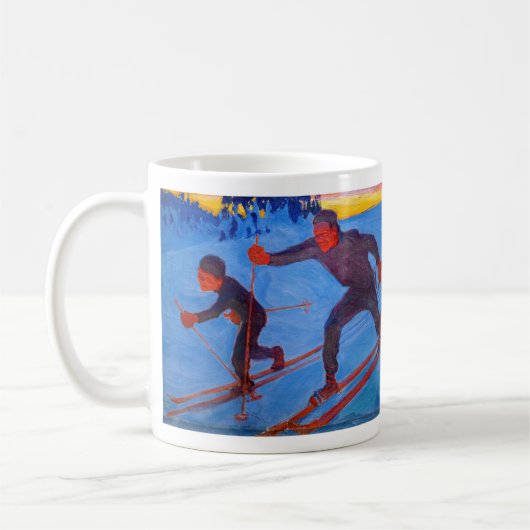 Mug Akseli Gallen-Kallela - Skiers (Gauche)