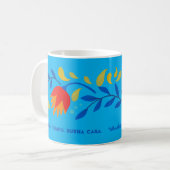 Mug Al Mal Tiempo, Buena Cara Floral mexicain (Devant gauche)