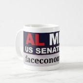 Mug Al Mina US Senate Merchandises (Devant gauche)