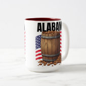 Mug Alabama Bicolore (Devant droit)
