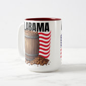 Mug Alabama Bicolore (Devant gauche)