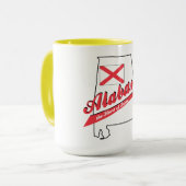 Mug Alabama Cœur de Dixie (Devant gauche)