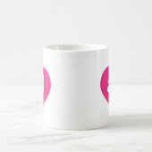 Mug Alabama coeur rose chaud - J'aime tous (Centre)