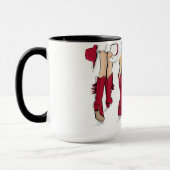 Mug Alabama Dames mode Cowboy Boots Casquette Criminel (Gauche)