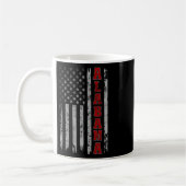 Mug Alabama - Drapeau Vintage américain (Gauche)
