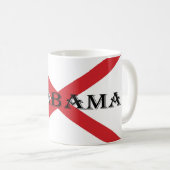 Mug Alabama et le drapeau (Devant droit)
