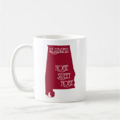 Mug Alabama Home Sweet Home Home par U.S. Custom Ink (Gauche)