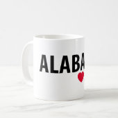 Mug Alabama mon amour (Devant gauche)