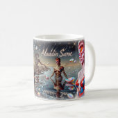 Mug Aladdin Sane Cosmic Lightning Mer étoilée (Devant droit)