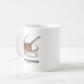 Mug Alamosaurus (amusement de dinosaure) (Devant gauche)