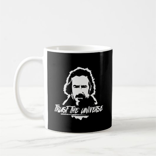 Mug Alan Watts Faire Confiance À L'Univers (Gauche)