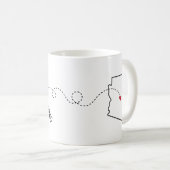 Mug Alaska-Arizona - Heart2Heart (Devant droit)