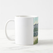 Mug Alaska Bush Avion Et Pêche Voyage (Gauche)
