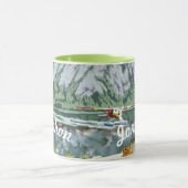 Mug Alaska Bush Avion Et Pêche Voyage (Centre)