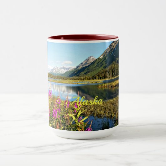 Mug Alaska pittoresque, (Centre)