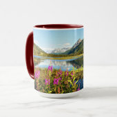 Mug Alaska pittoresque, (Devant gauche)