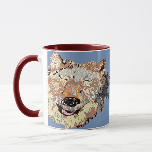 Mug Alaskan Husky (Gauche)