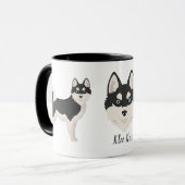 Mug Alaskan Klee Kai (Devant gauche)