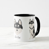 Mug Alaskan Klee Kai (Devant droit)