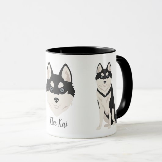 Mug Alaskan Klee Kai (Devant droit)