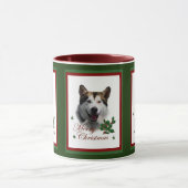Mug Alaskan Malamute Cadeaux de Noël (Centre)