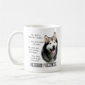 Mug Alaskan Malamute FAQ (Gauche)