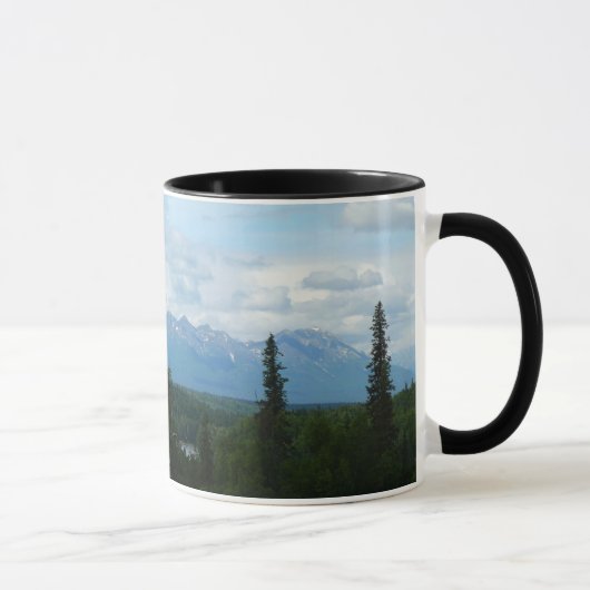 Mug Alaskan Mountain Range Photographie panoramique (Droite)