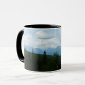 Mug Alaskan Mountain Range Photographie panoramique (Devant gauche)