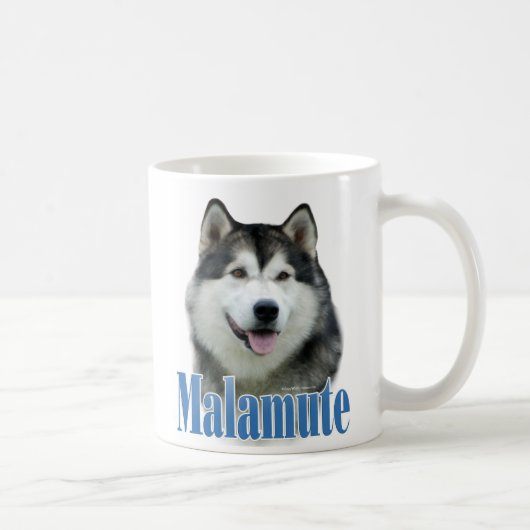 Mug Alaskan Nom du malamute (Droite)