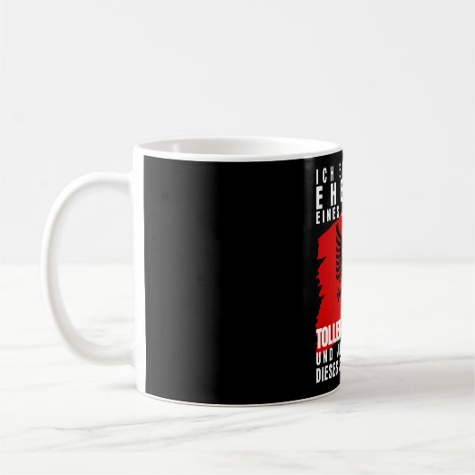 Mug Albanie Femme Drapeau Mme Albani (Gauche)