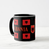 Mug Albanie Musique moderne (Devant gauche)