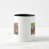 Mug Albany, New York - Scènes de grandes lettres 2 (Centre)