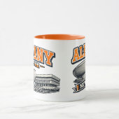 Mug Albany, NY The Egg Retro Collegiate Design (Centre)