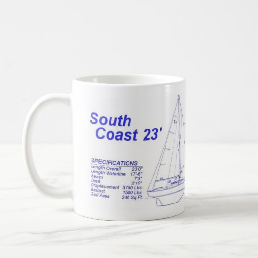 Mug Alberg a conçu le voilier de la côte sud 23 (Gauche)