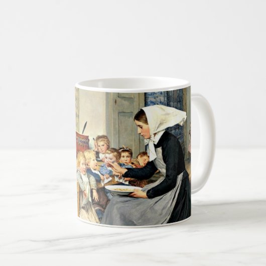 Mug Albert Anker - La Crèche (Devant droit)