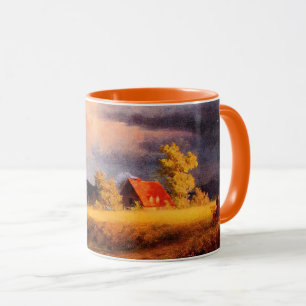 Mug Albert Bierstadt peinture, Paysage bavarois
