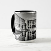 Mug Albert Dock Liverpool Réflexions (Devant gauche)