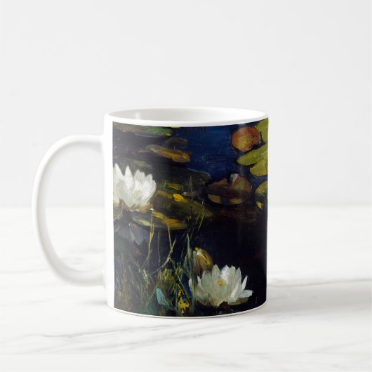 Mug Albert Edelfeue - Lys d'eau, étude (Gauche)